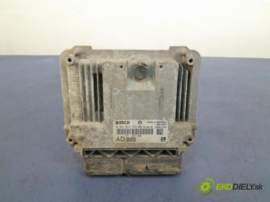 Opel Vectra 2006 riadiaca jednotka Motor: 55197150