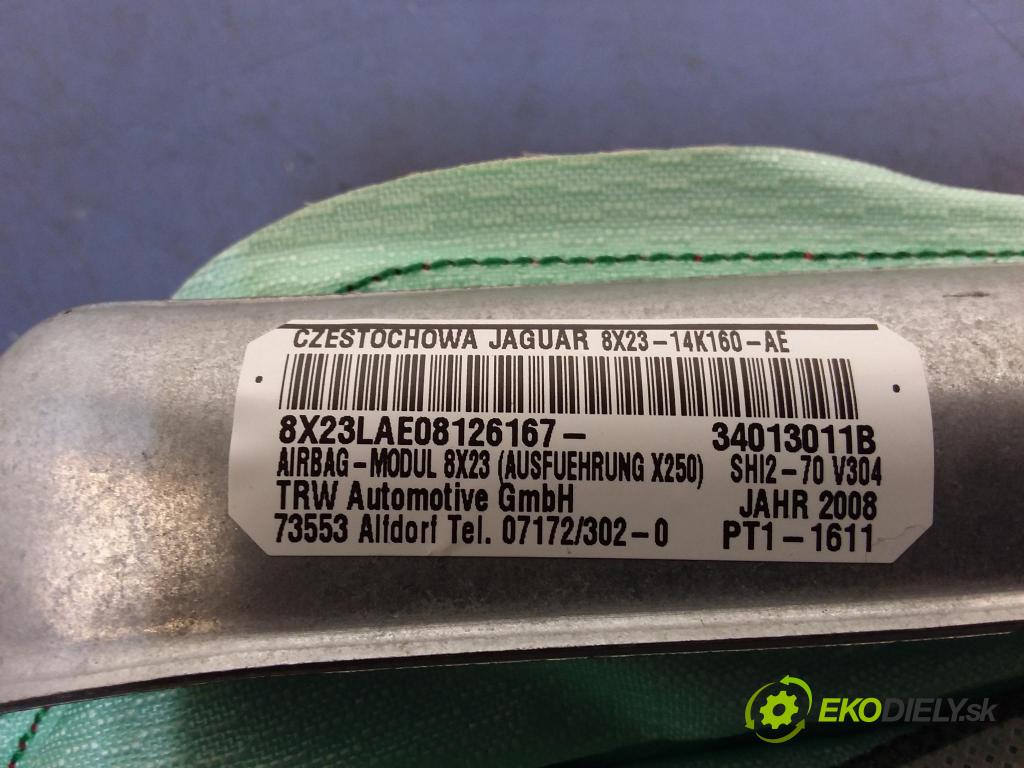 Jaguar Xf 2008 Airbag: clona x 8X23-14K160-AE