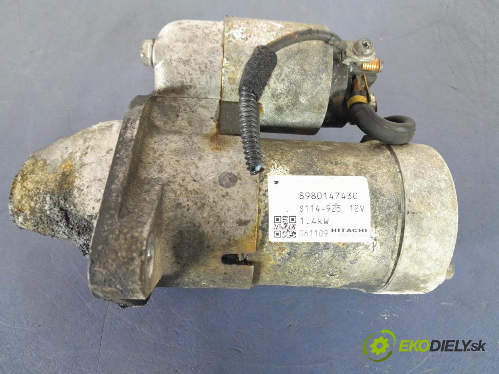 Opel Corsa 2007 štartér 8980147430