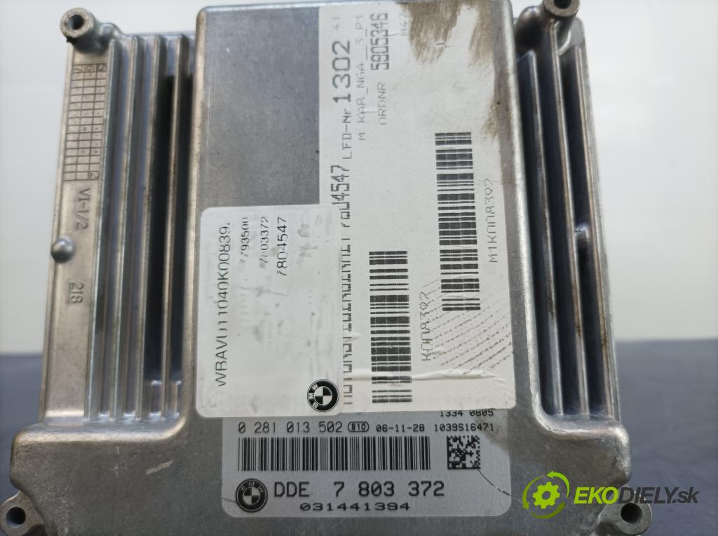 Bmw Seria 3 2007 riadiaca jednotka Motor: 7804547