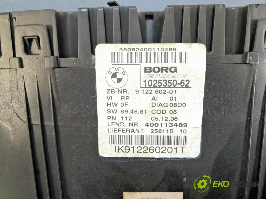 Bmw Seria 3 2007 prístrojovka/ budíky 9122602