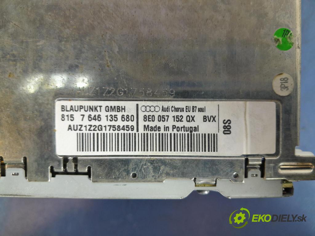 Audi A4 2007 Radio I Navigácia: 8E0057152QX