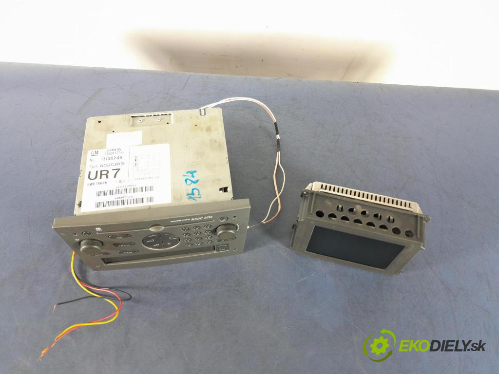 Opel Signum 2004 Radio I Navigácia: 13138249