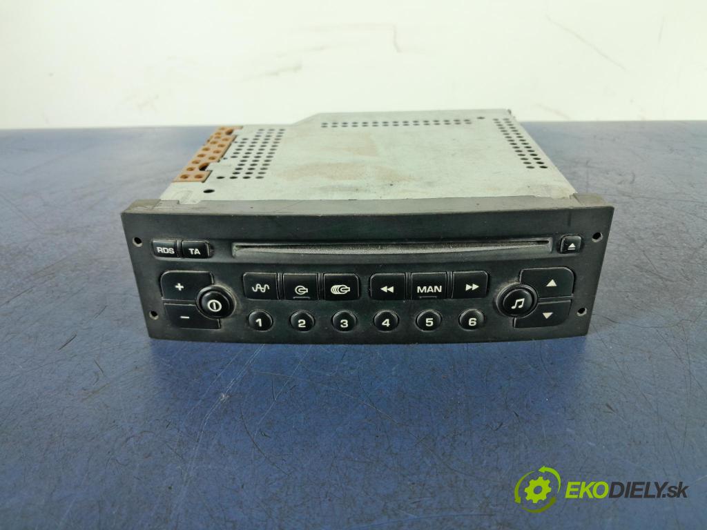 Peugeot 307 2003 Radio I Navigácia: 96514684XT