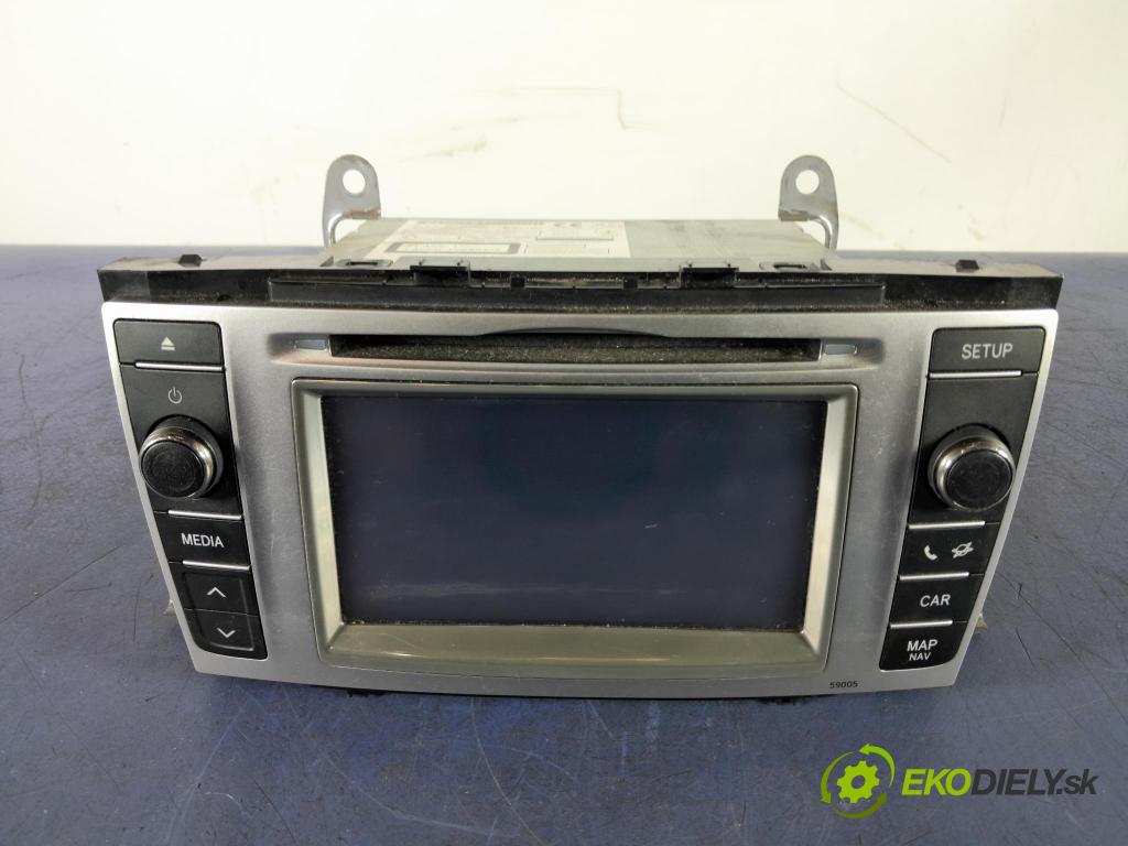 Toyota Avensis 2013 Radio I Navigácia: 86140-05010