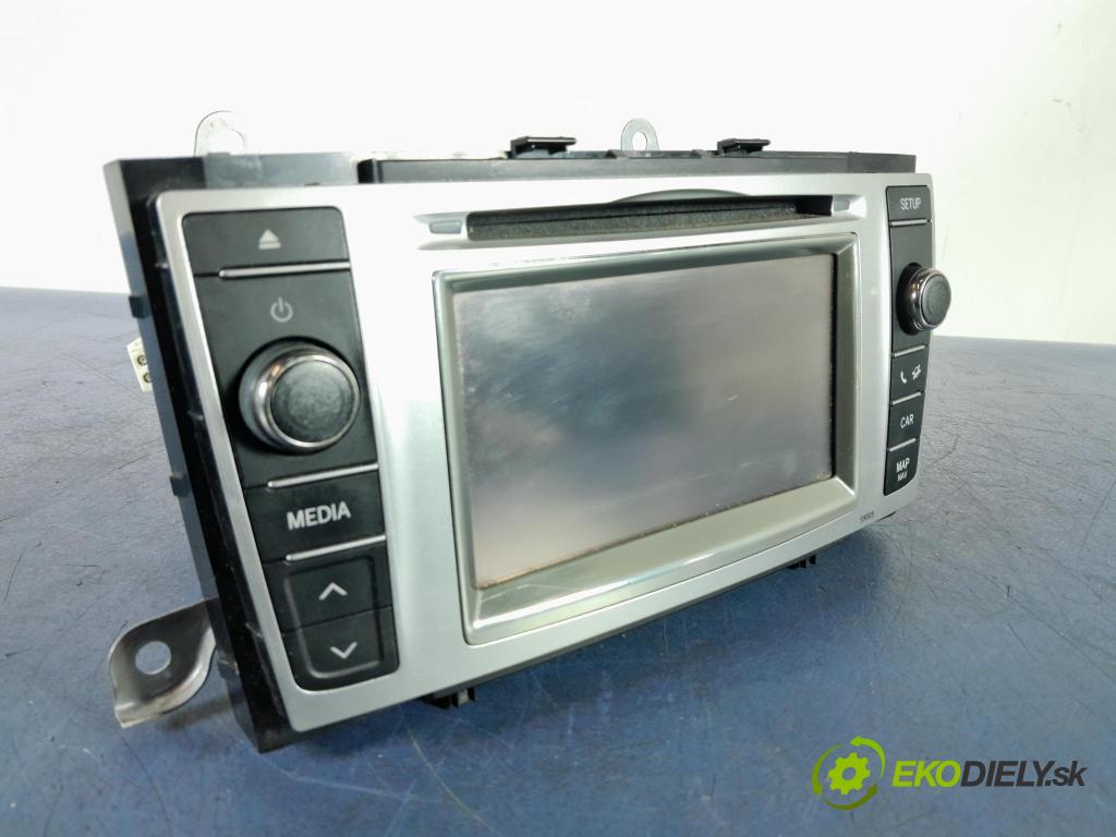 Toyota Avensis 2013 Radio I Navigácia: 86140-05010