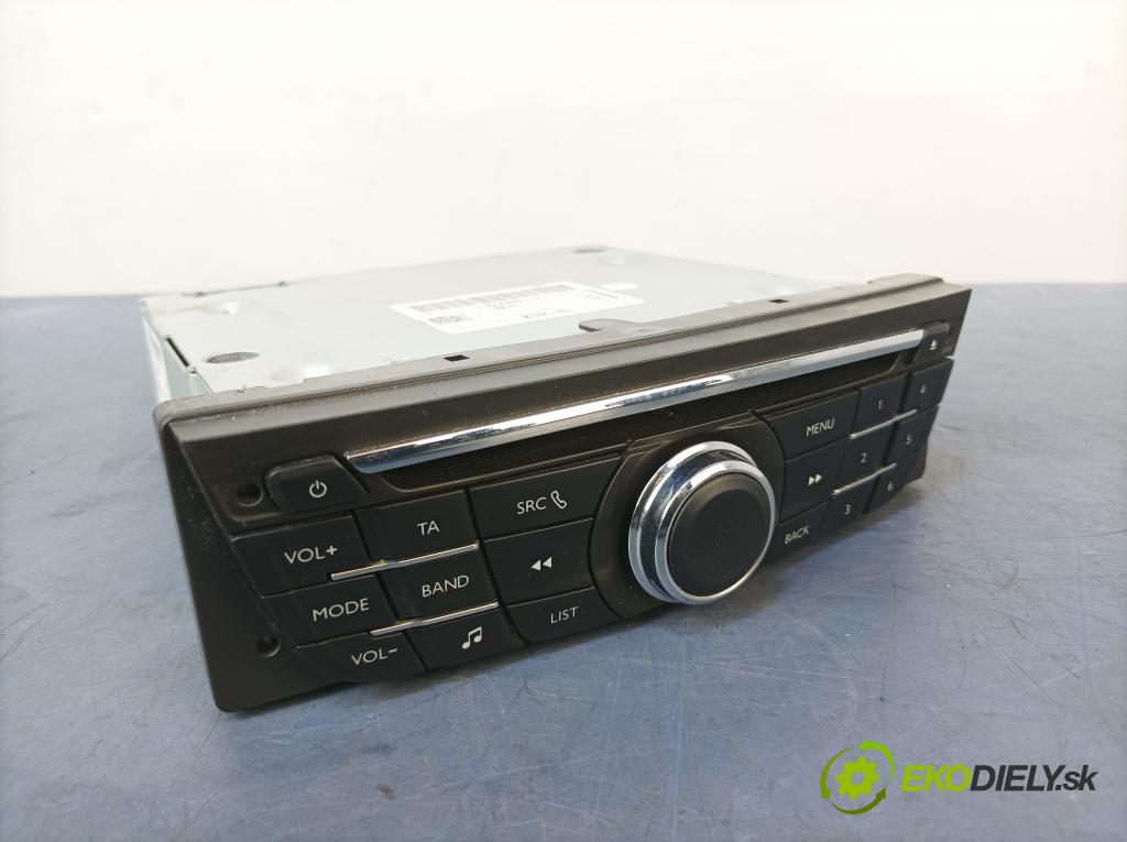 Citroen C-elysee 2015 Radio I Navigácia: 98075810