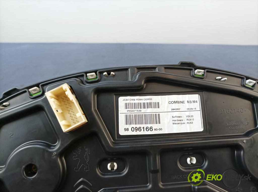 Citroen C-elysee 2015 prístrojovka/ budíky 9809616680