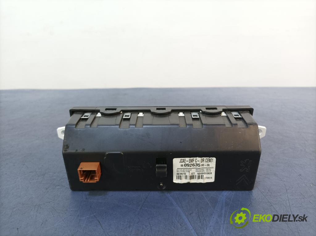 Citroen C-elysee 2015 Zobrazit: Rádio: / GPS 98092635