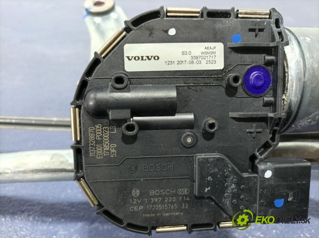 Volvo S90 2018 mechanizmus motor: Stierače: Predné 3397021717