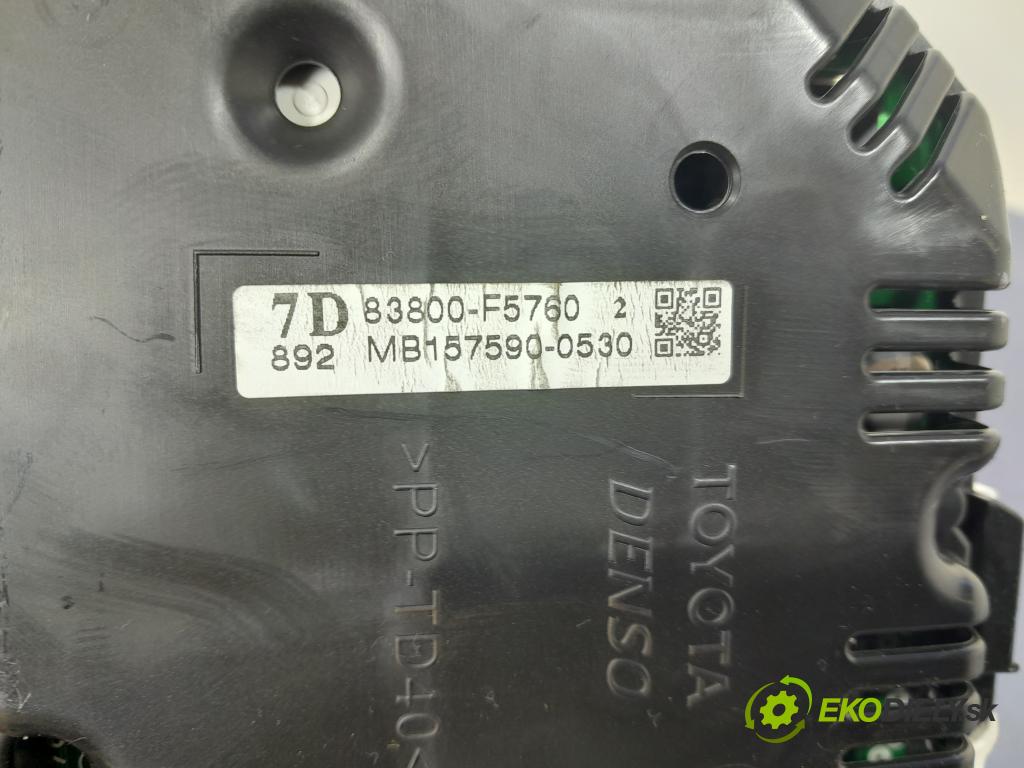 Toyota Yaris 2018 prístrojovka/ budíky 83800-F5760
