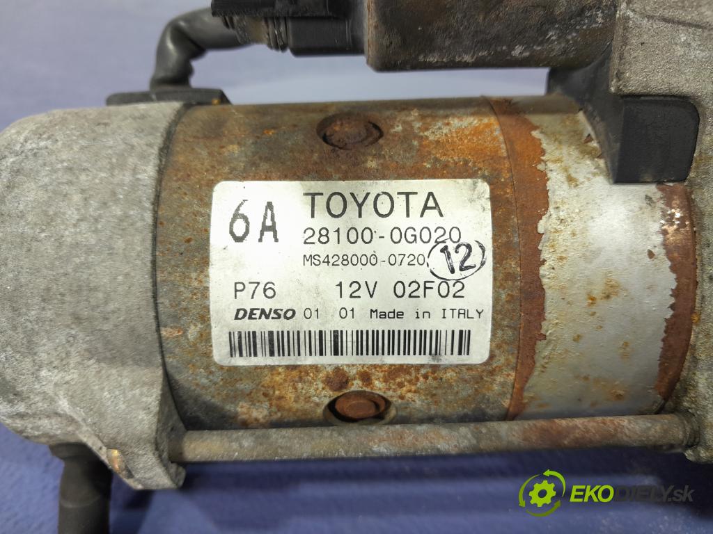 Toyota Avensis 2004 štartér 28100-0G020