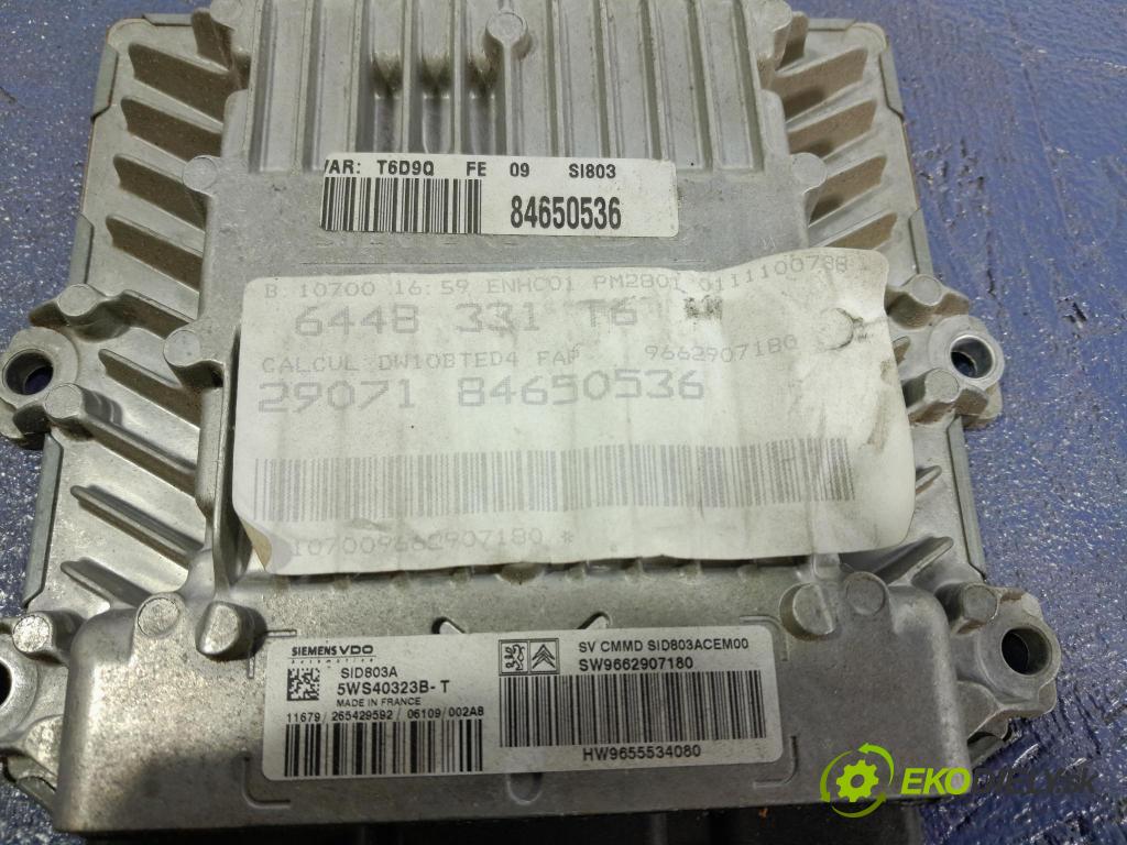 Peugeot 307 2006 riadiaca jednotka Motor: 9662907180