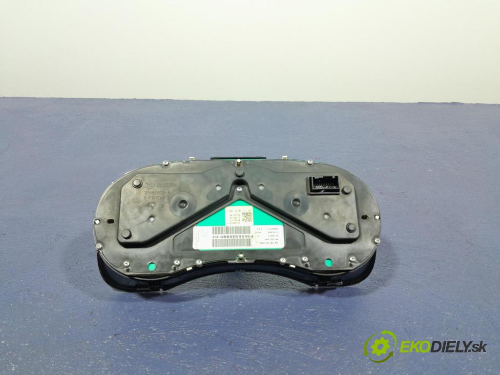 Peugeot 307 2006 prístrojovka/ budíky 9655925880