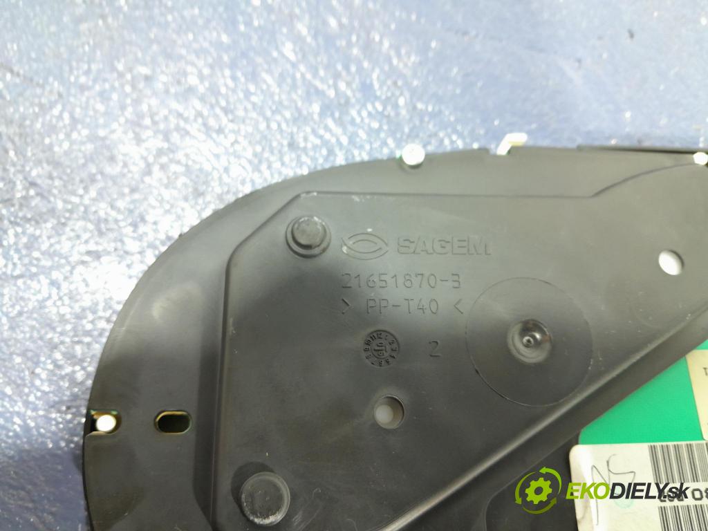 Peugeot 307 2006 prístrojovka/ budíky 9655925880