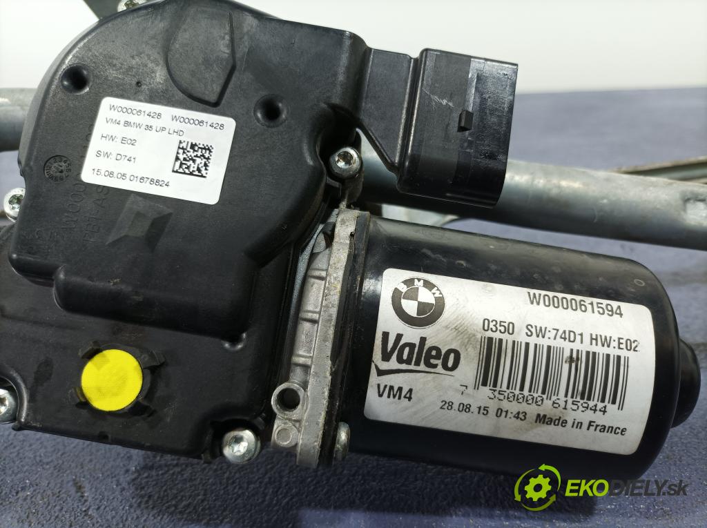 Bmw Seria 7 2015 mechanizmus motor: Stierače: Predné 7450482