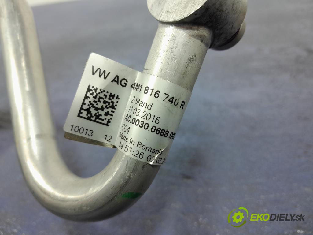 Audi Q7 2021 rúrka Klimatizácia: 4M1816740R