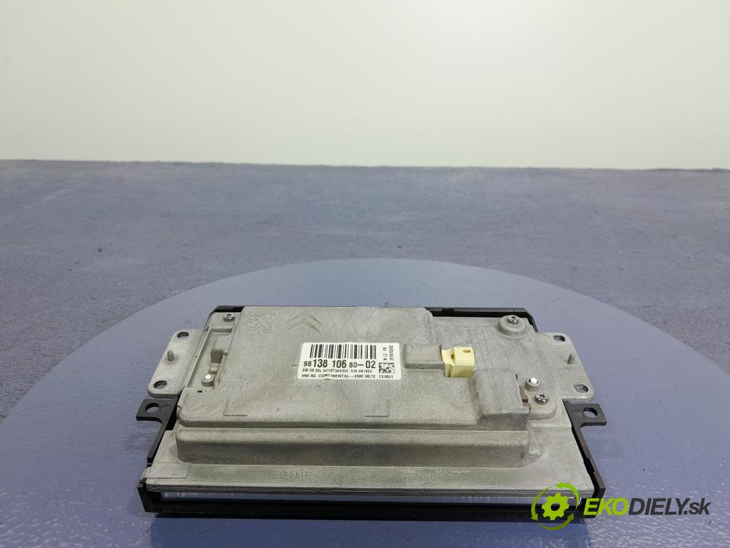Citroen C4 2016 Zobrazit: Rádio: / GPS 9813810680