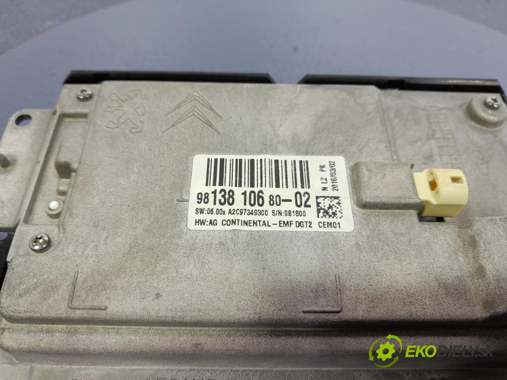 Citroen C4 2016 Zobrazit: Rádio: / GPS 9813810680