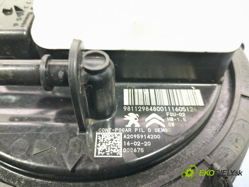 Citroen C4 2016 čerpadlo Pohonné hmoty / Systém Měření 9811298480
