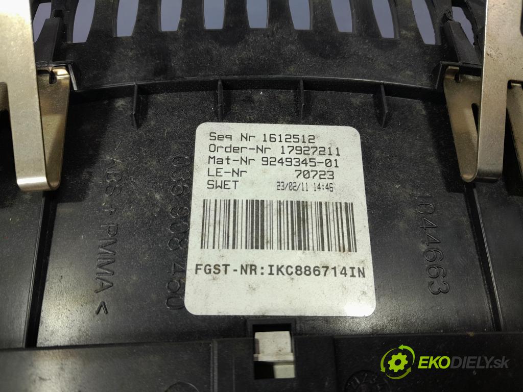 Bmw Seria 5 2011 prístrojovka/ budíky 9249345