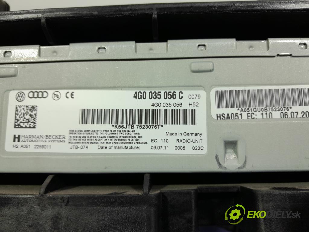 Audi A6 2011 modul Navigace 4G0035056C