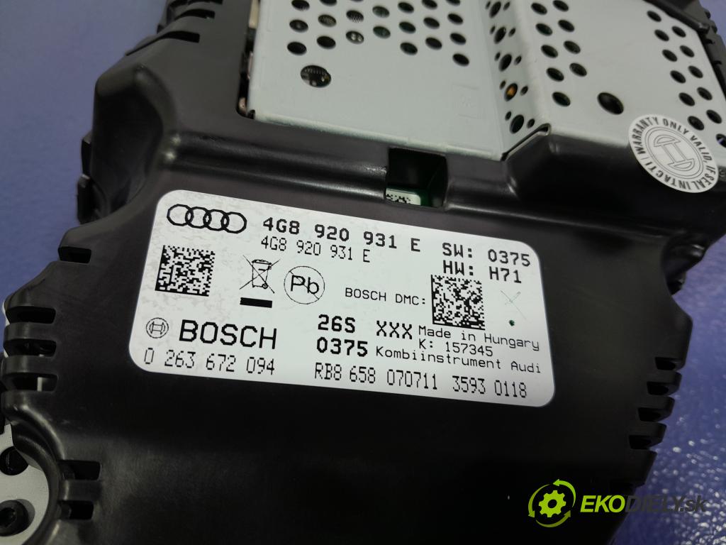Audi A6 2011 prístrojovka/ budíky 4G8920931E