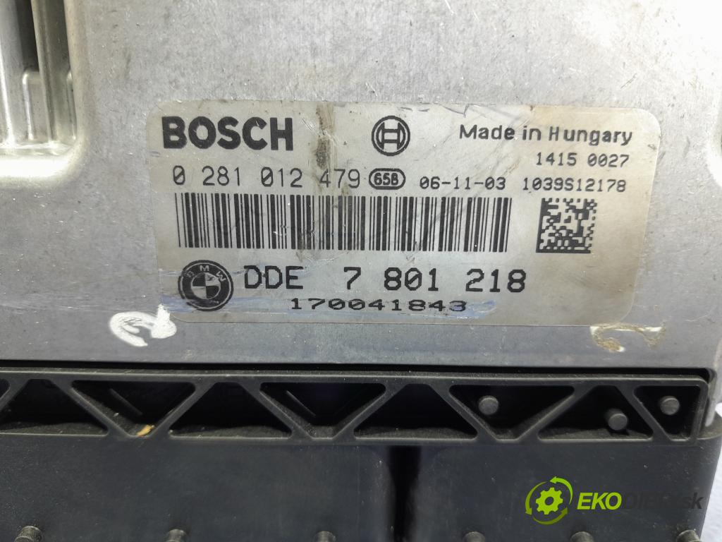 Bmw Seria 7 2006 riadiaca jednotka Motor: 7801218