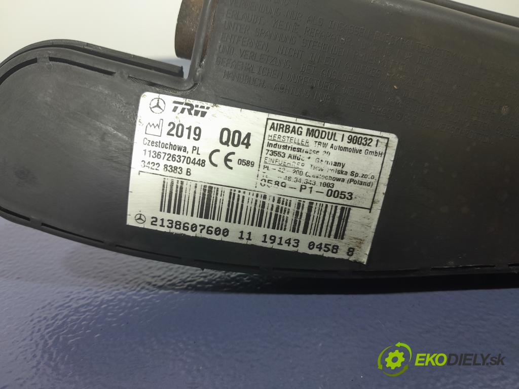 Mercedes CLS-Klasa 2019 Airbag: Sedadlo: x 2138607600