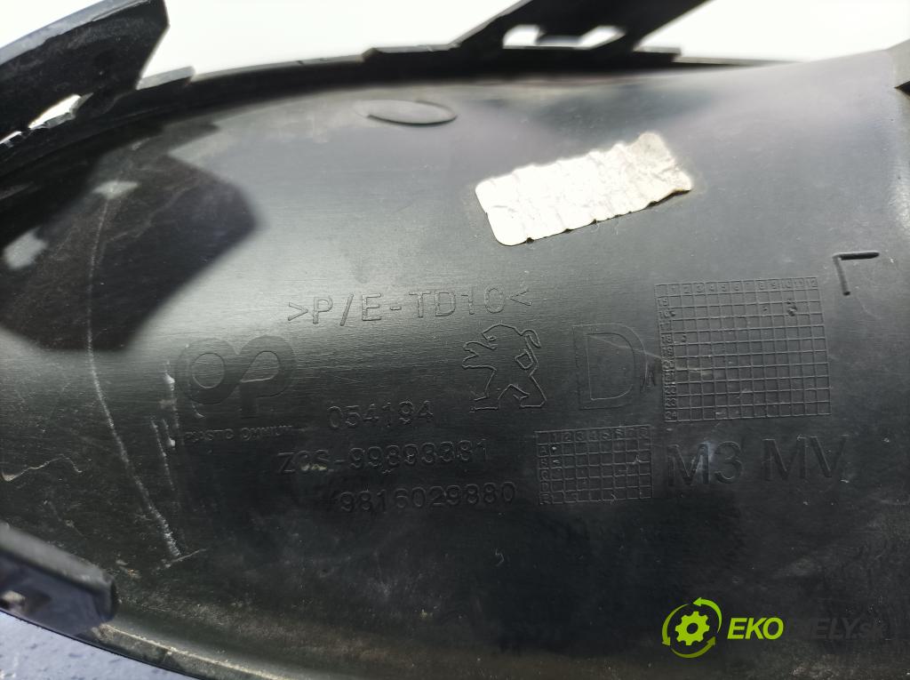Peugeot 301 2017 nárazník před 9816029880