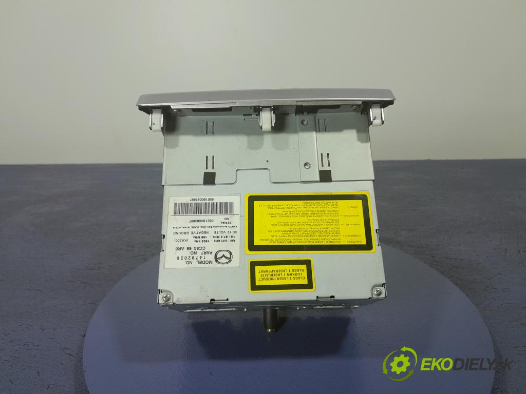 Mazda 5 2008 Radio I Navigácia: 14792026