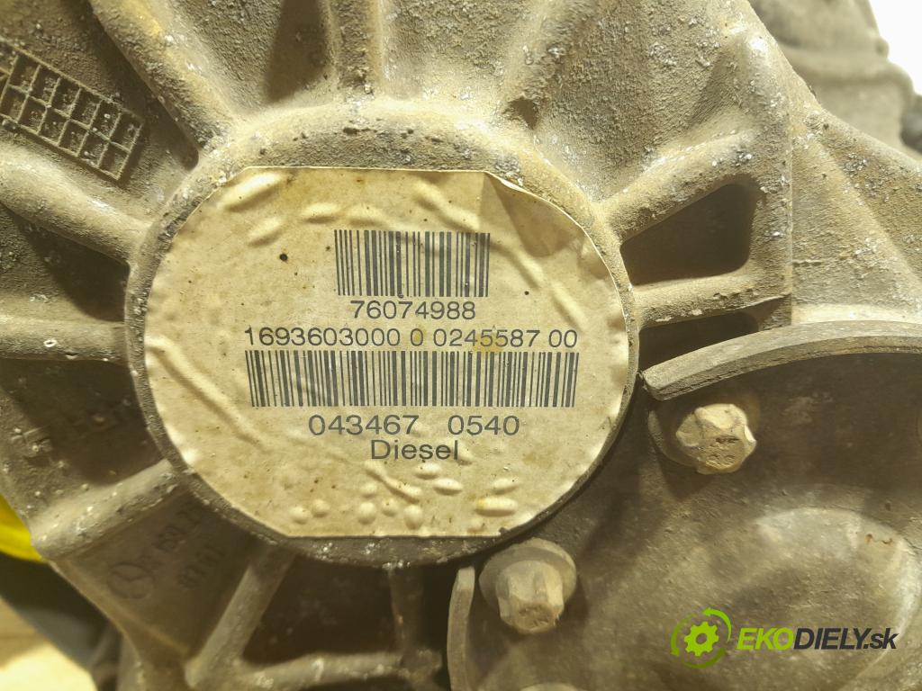 Mercedes A-klasa 2007 prevodovka Výbava: Manualna R1692610301