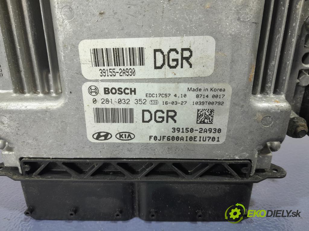 Kia Optima 2016 riadiaca jednotka Motor: 39150-2A930