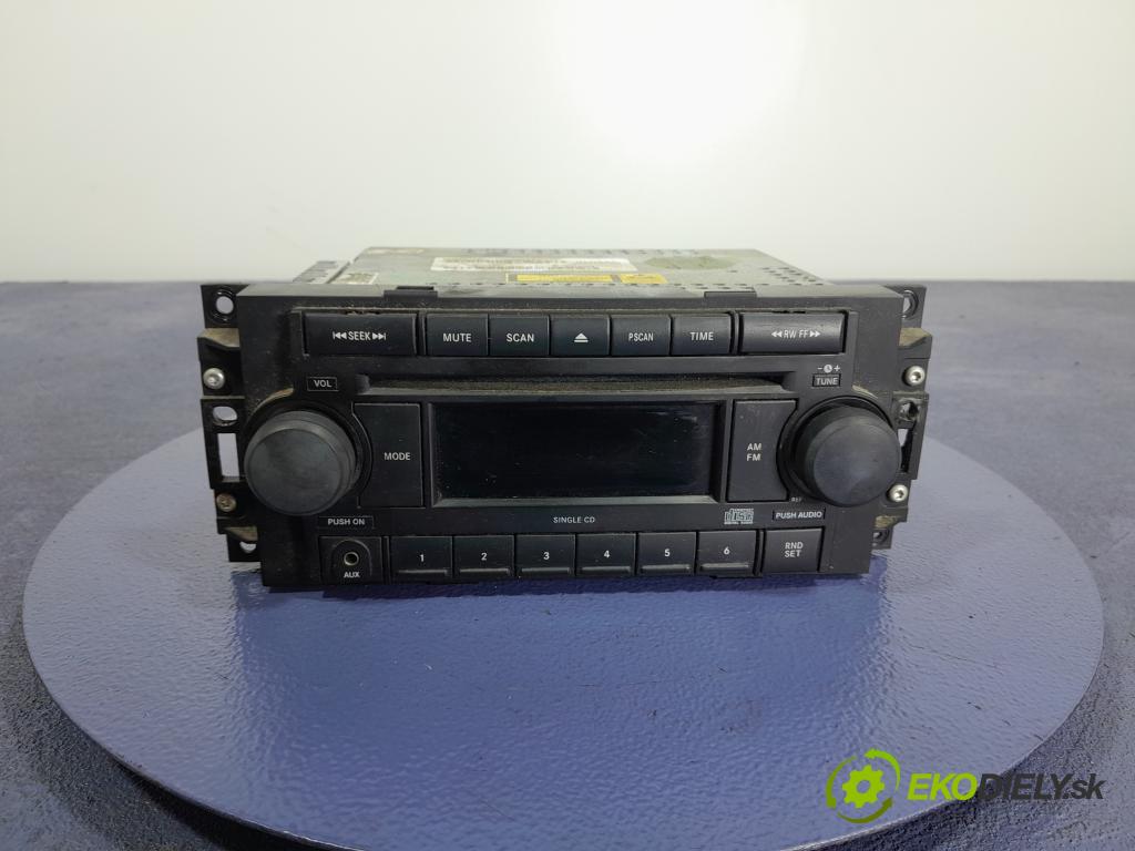 Dodge Charger 2007 Radio I Navigácia: P05064173AK