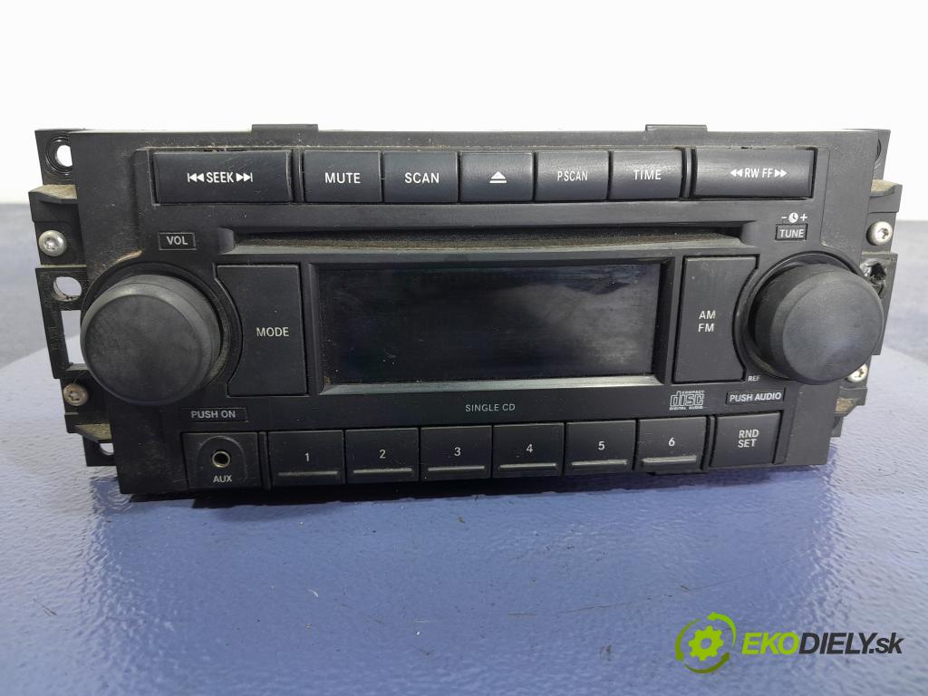 Dodge Charger 2007 Radio I Navigácia: P05064173AK