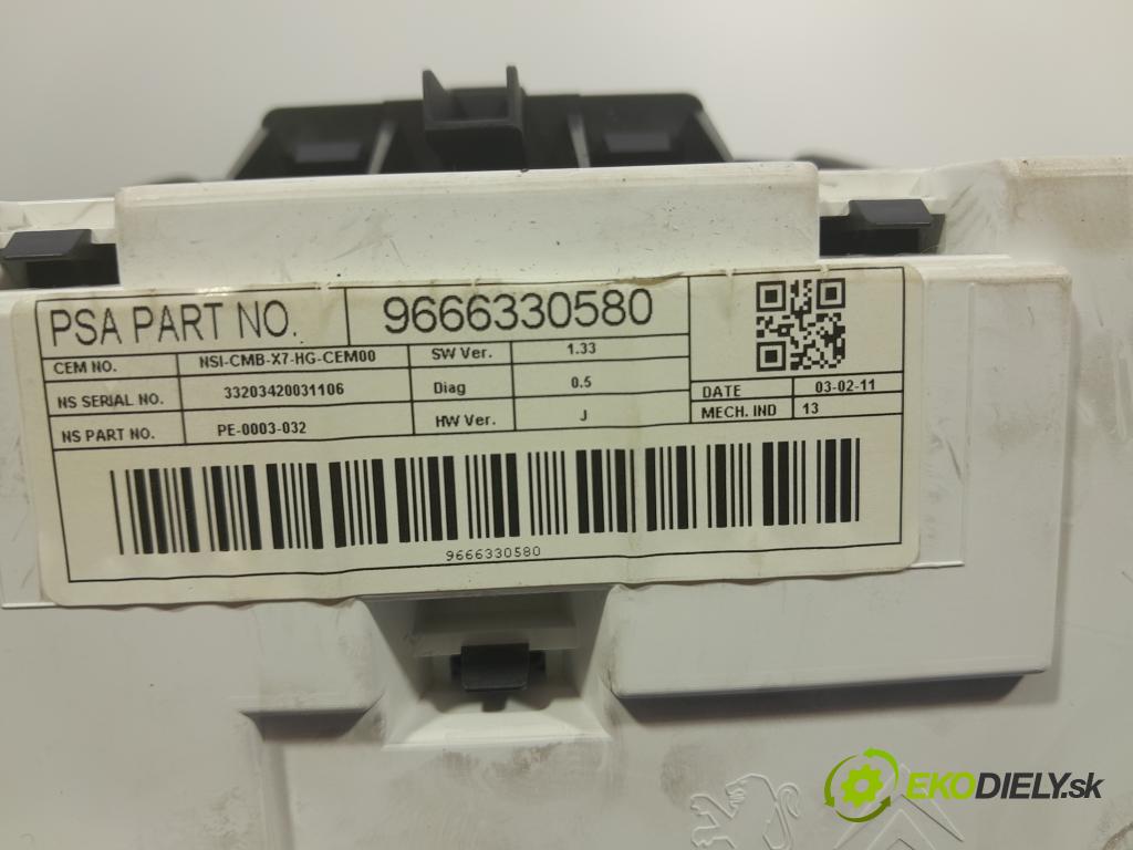 Citroen C5 2011 prístrojovka/ budíky 9666330580