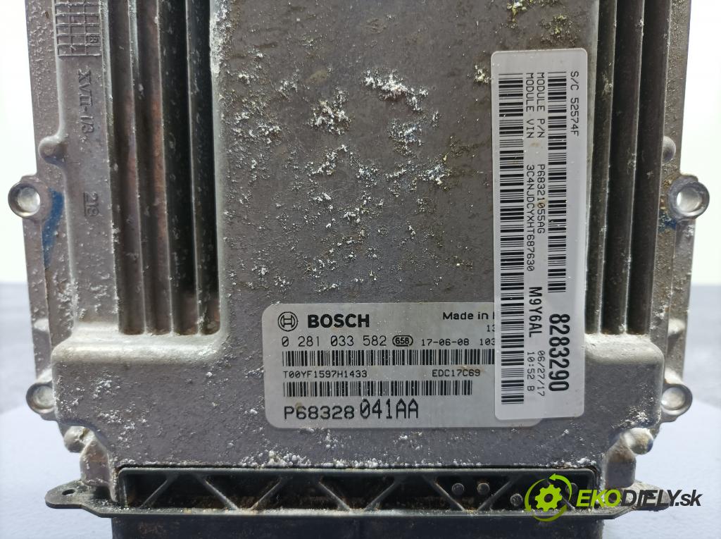Jeep Compass 2017 riadiaca jednotka Motor: P68328041AA