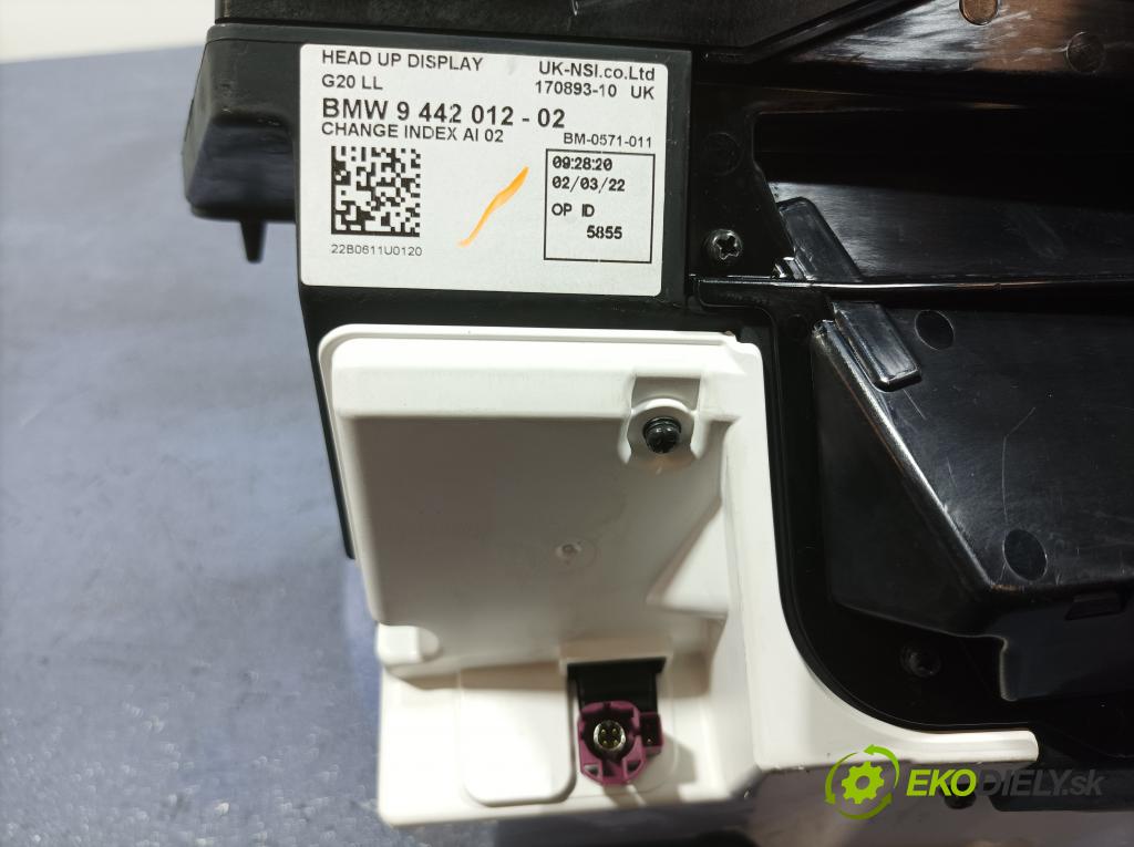 Bmw Seria 3 2022 Zobrazit: Rádio: / GPS 9442012