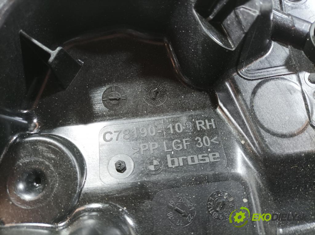 Bmw Seria 3 2022 mechanismus stahování Sklenka: Zad: v pravo: 7432236
