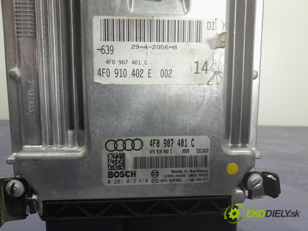 Audi A6 2006 riadiaca jednotka Motor: 4F0910402E