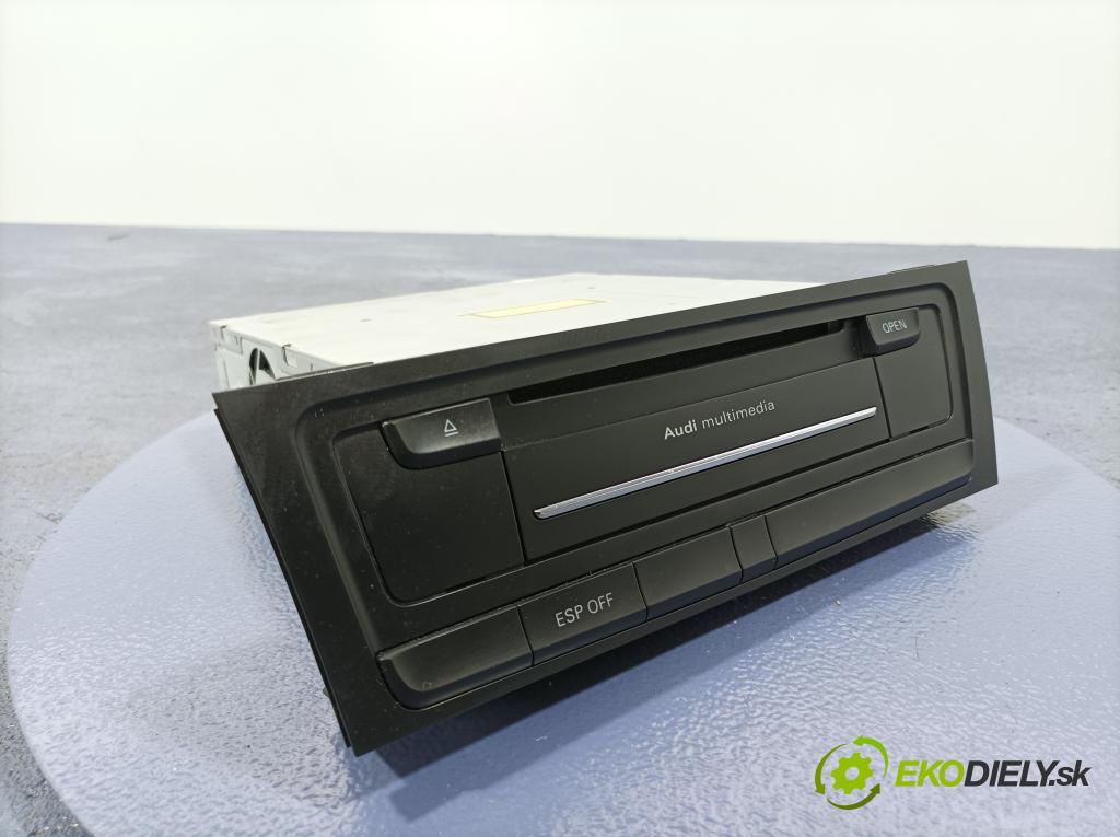 Audi A4 2009 Radio I Navigácia: 8T1035670D