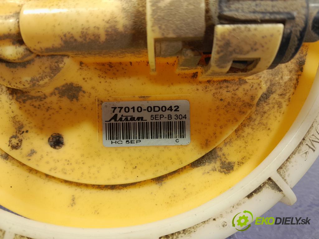 Toyota Yaris 2015 čerpadlo Pohonné hmoty / Systém Měření 77010-0D042