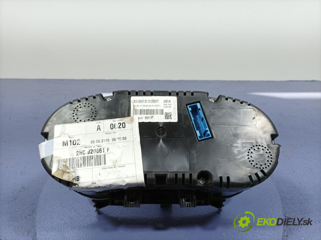 Vw Amarok 2016 prístrojovka/ budíky 2H0920861F