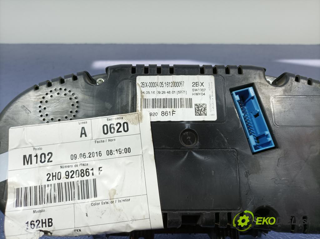 Vw Amarok 2016 prístrojovka/ budíky 2H0920861F