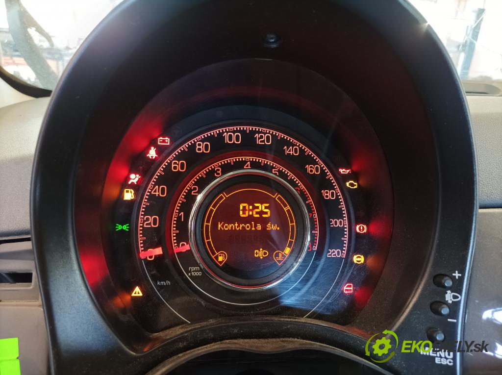 Fiat 500 2008 prístrojovka/ budíky 735471905