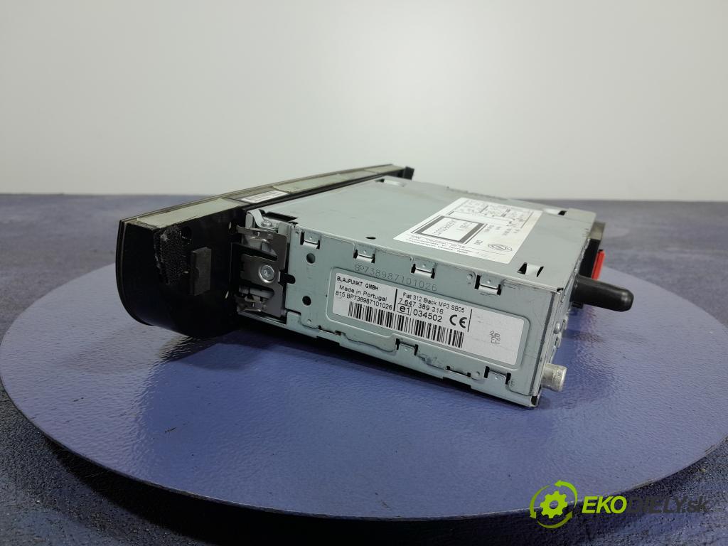 Fiat 500 2008 Radio I Navigácia: 7354524860