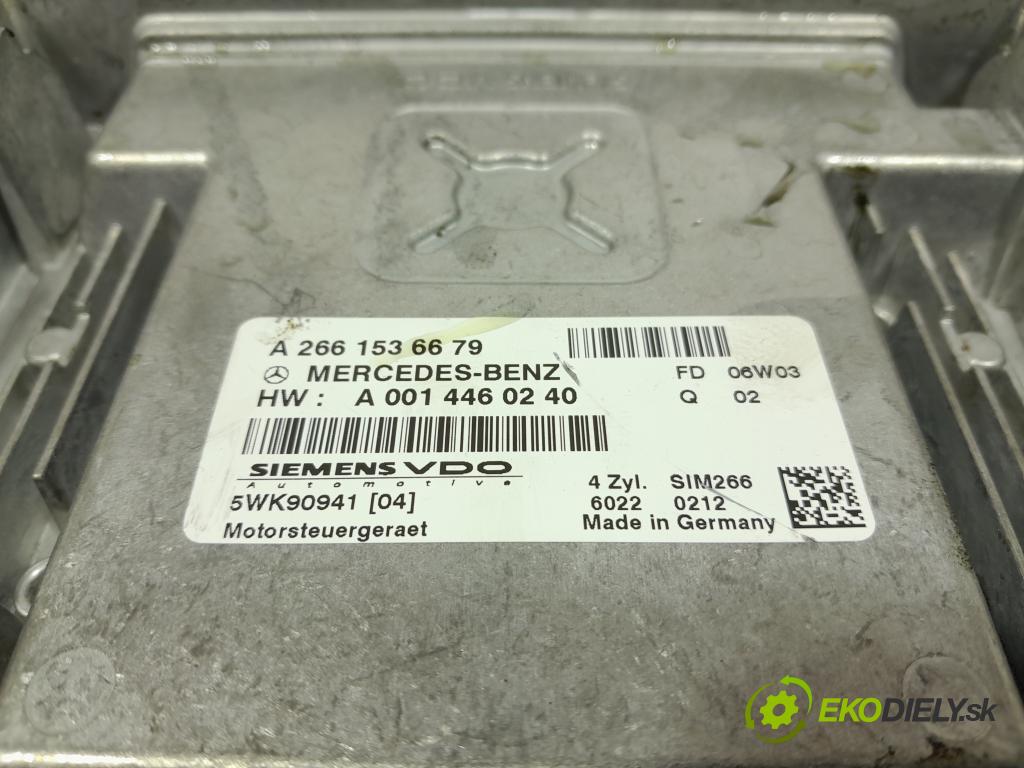 Mercedes B-klasa 2006 riadiaca jednotka Motor: A2661536679