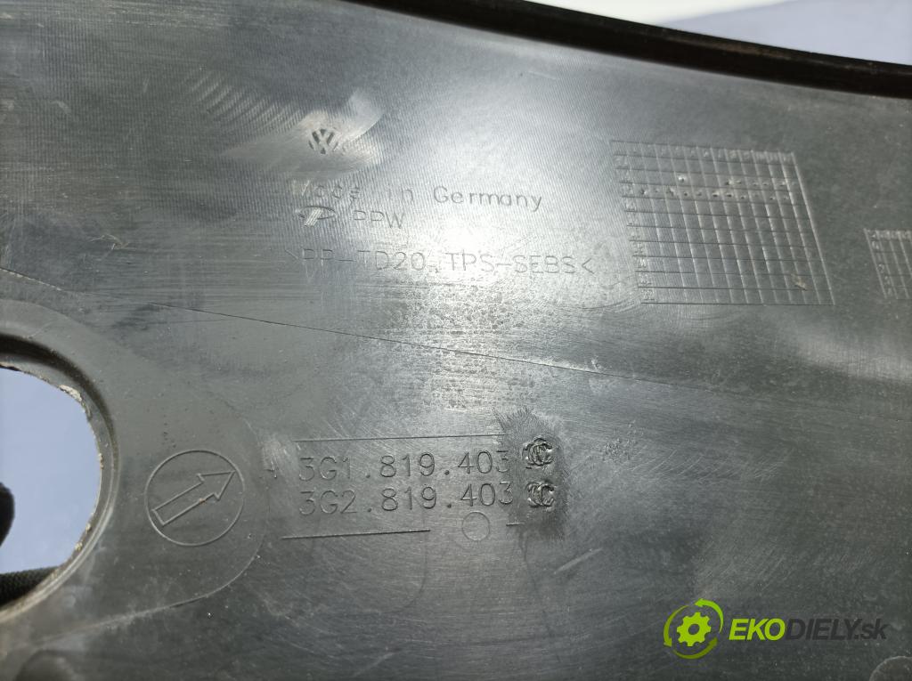 Vw Passat 2016 torpédo 3G1819403