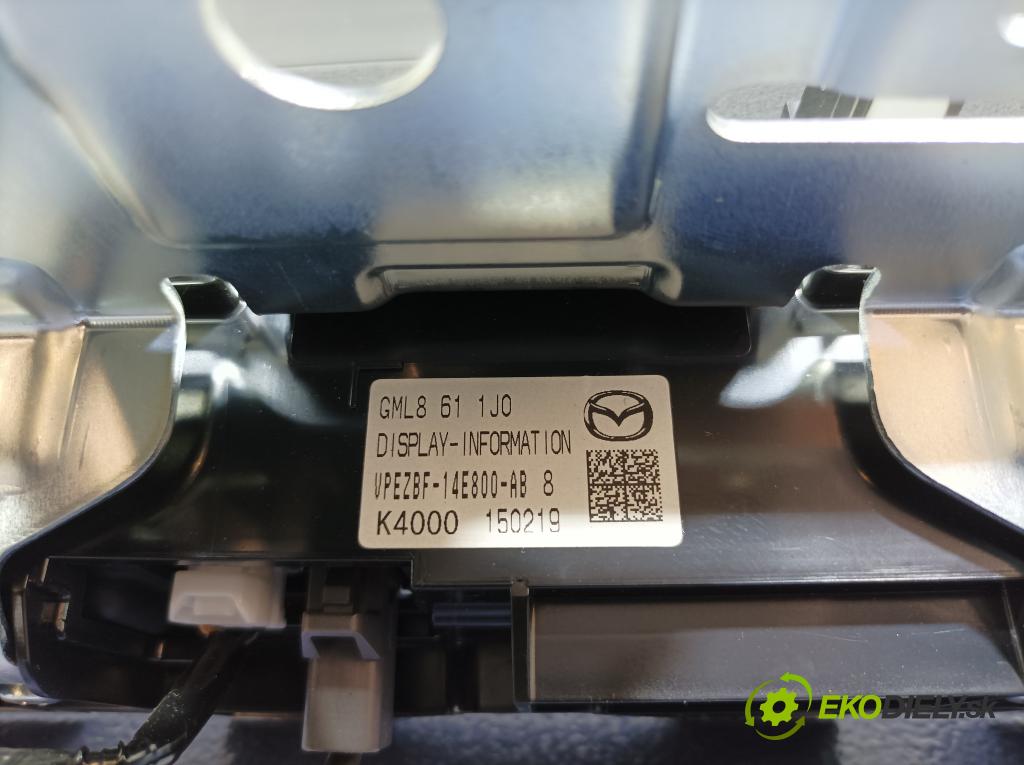 Mazda 6 2015 Zobrazit: Rádio: / GPS GML8611J0