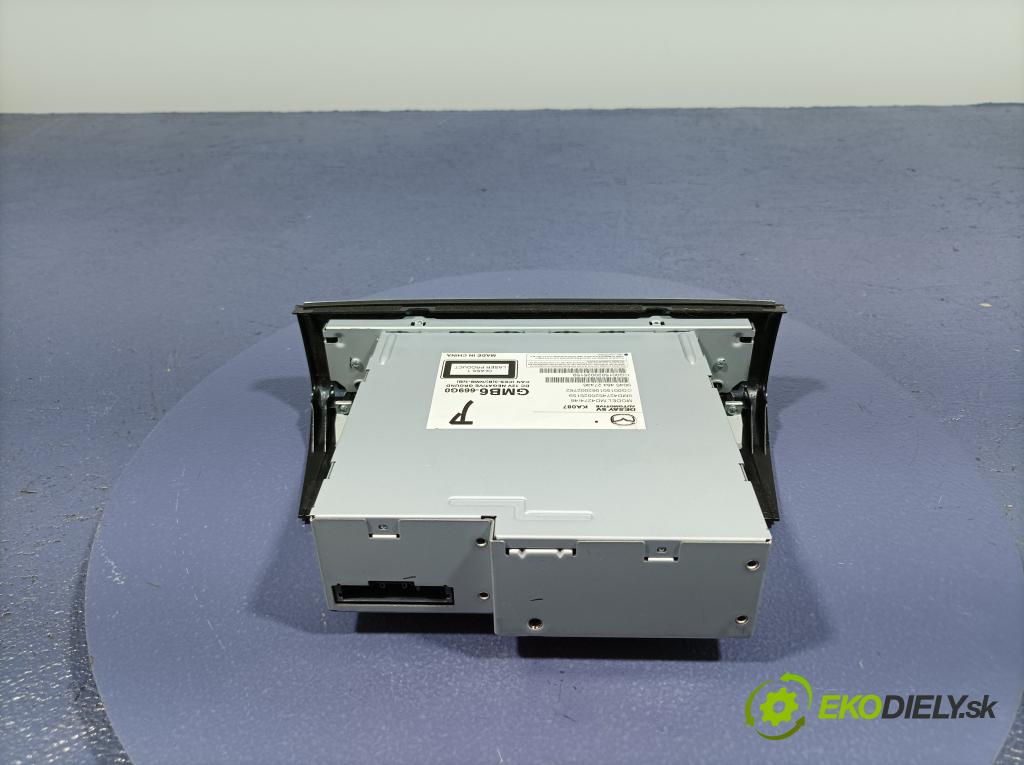 Mazda 6 2015 Radio I Navigácia: GMB6-669G0